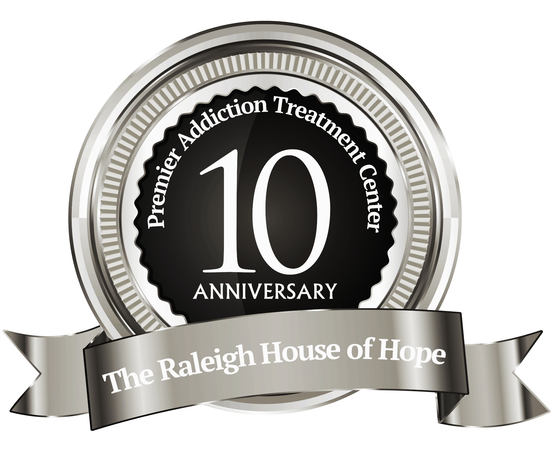 RHH 10 Year anniversary badge