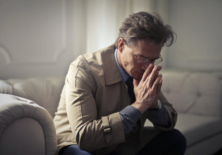A man struggling with chronic relapse.